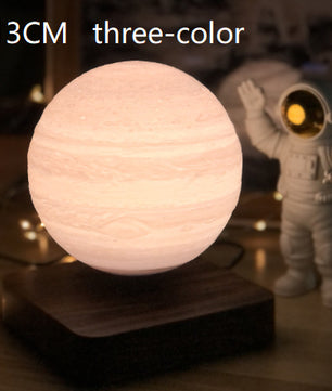 Magnetic Levitation Table Lamp Moon Light 3D Printing Planet Night Light