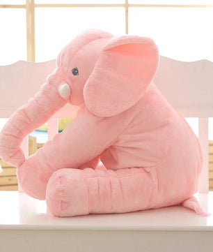 Soft Comfort Elephant Plush Toy  Accompany Sleeping Baby Sleep Child Pillow Leather Shell