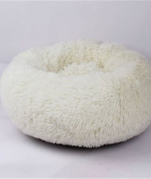 Round Long Hairy Autumn And Winter Nest Pad Cat Mattress
