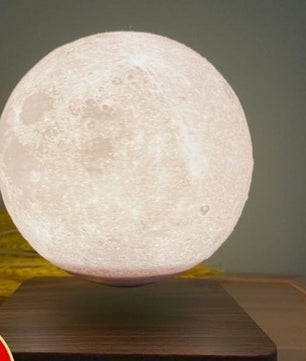 Magnetic Levitation Table Lamp Moon Light 3D Printing Planet Night Light