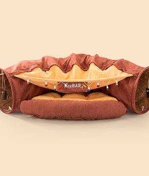 Collapsible Cat Tunnel Durable Washable Collapsible