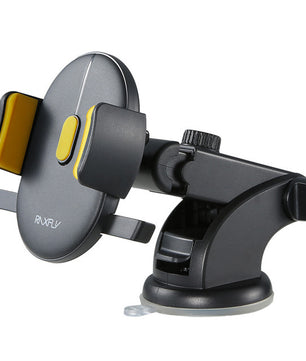 Car Phone Holder Long Rod Telescopic Car Dashboard Suction Cup Type