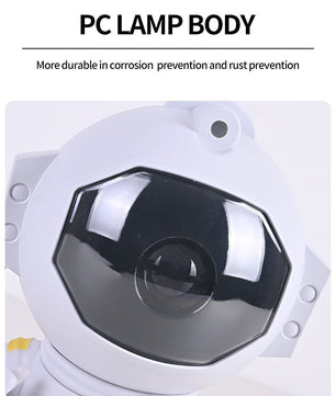 Galaxy Star Projector Starry Sky Night Light Astronaut Lamp Home Room Decor Decoration Bedroom Decorative Luminaires Gift