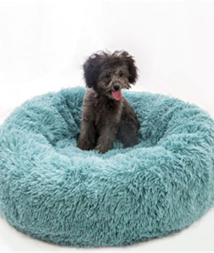 Round Long Hairy Autumn And Winter Nest Pad Cat Mattress