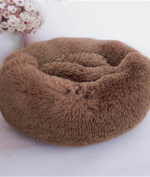 Round Long Hairy Autumn And Winter Nest Pad Cat Mattress