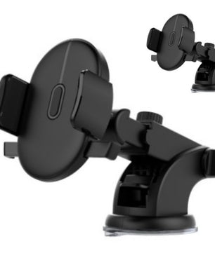 Car Phone Holder Long Rod Telescopic Car Dashboard Suction Cup Type