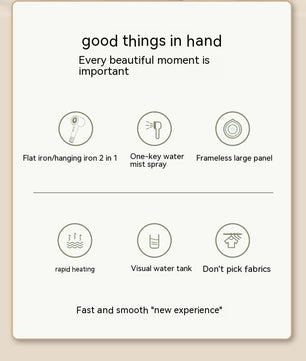 Mini Portable Handheld Garment Steamer Fabric Steam Iron For Clothes Travel Home Appliances Vertical US Plug Ironing Machine