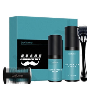 Beard Growth Liquid Beard Care Set