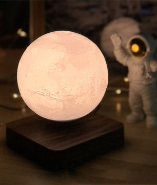 Magnetic Levitation Table Lamp Moon Light 3D Printing Planet Night Light