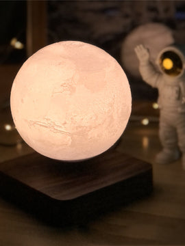 Magnetic Levitation Table Lamp Moon Light 3D Printing Planet Night Light