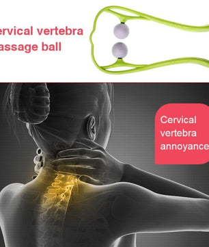 Plastic Pressure Point Therapy Neck Massageador Massagem Relieve Hand Roller Neck Massager For Neck Shoulder Trigger Point