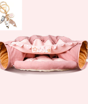 Collapsible Cat Tunnel Durable Washable Collapsible