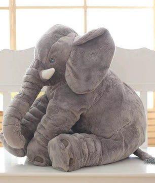 Soft Comfort Elephant Plush Toy  Accompany Sleeping Baby Sleep Child Pillow Leather Shell