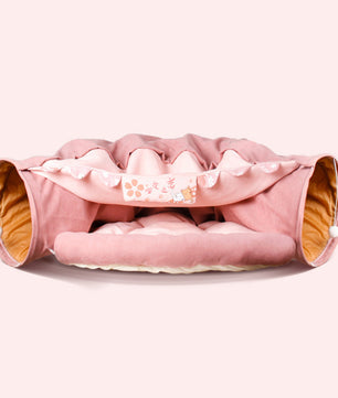 Collapsible Cat Tunnel Durable Washable Collapsible