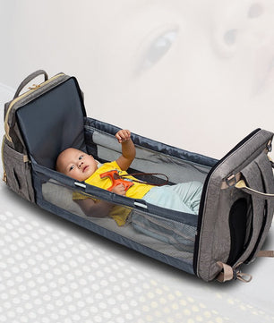 USB Charging Version Mommy Bed Backpack Folding Large Capacity Multi-function