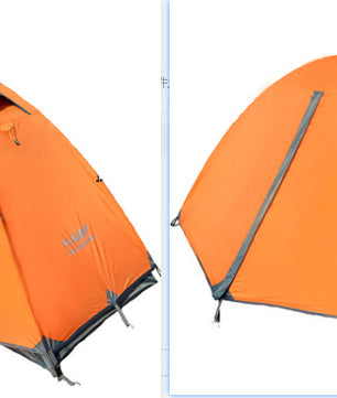 Outdoor Double Camping Rainproof Tents Outdoor Camping High Mountain Snowfield Ultra-light Camping Equipment