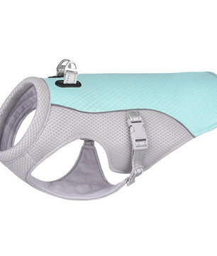 Summer Pet Dog Cooling Vest Heat Resistant Cool Dogs Clothes Breathable Sun-proof Clothing For Small Large Dogs Outdoor Walking