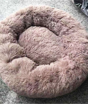 Round Long Hairy Autumn And Winter Nest Pad Cat Mattress
