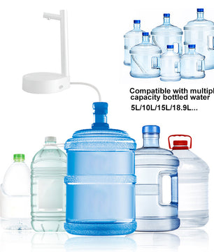 Desk Dispenser Electric Water Gallon Automatic Water Bottle Dispenser Rechargeable Water Dispenser