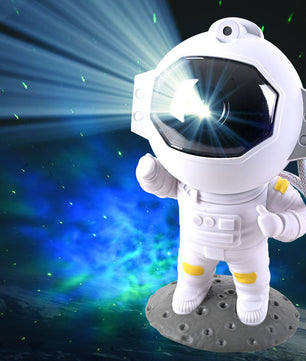 Galaxy Star Projector Starry Sky Night Light Astronaut Lamp Home Room Decor Decoration Bedroom Decorative Luminaires Gift