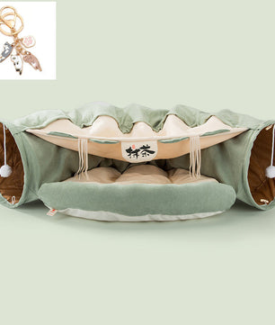 Collapsible Cat Tunnel Durable Washable Collapsible