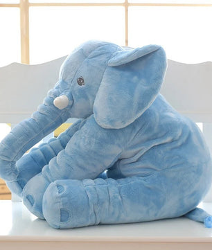 Soft Comfort Elephant Plush Toy  Accompany Sleeping Baby Sleep Child Pillow Leather Shell