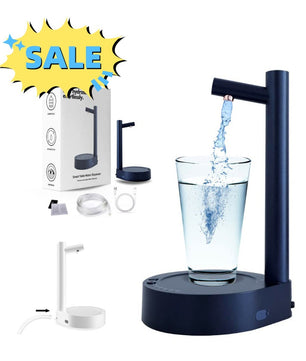 Desk Dispenser Electric Water Gallon Automatic Water Bottle Dispenser Rechargeable Water Dispenser