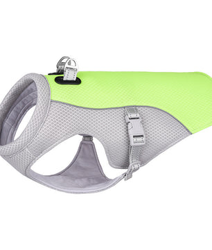 Summer Pet Dog Cooling Vest Heat Resistant Cool Dogs Clothes Breathable Sun-proof Clothing For Small Large Dogs Outdoor Walking